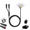 Waterproof controller-display connection cable For Ecoxtrem M41 Ultimate/M41 Armored Color - Black