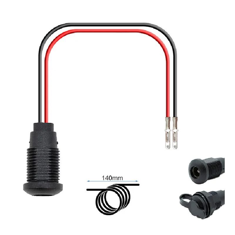 Charging Port Electric Scooter For Ecoxtrem M41 Ultimate/M41 Armored Color - Black